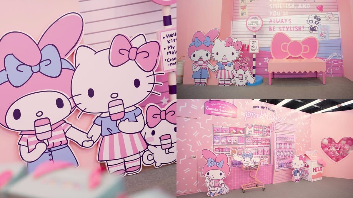 閨蜜們放假約這!「三麗鷗粉紅期間限定店」開展,一起少女心噴發
