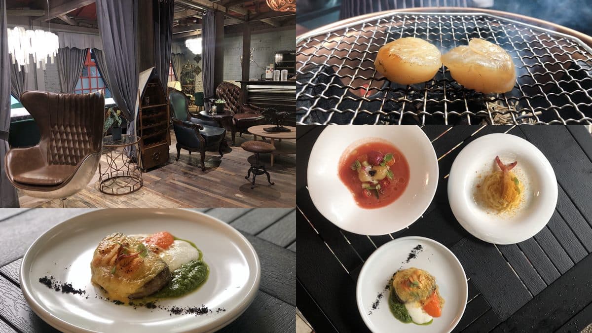 【新開店】台北人衝了!百年日式老宅,套餐好強:生海膽+牛菲力+葡萄蝦