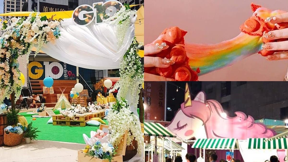 網美最愛「獨角獸市集」大改裝!超夯餐車「黑色漢堡」「彩虹雞蛋仔」必吃