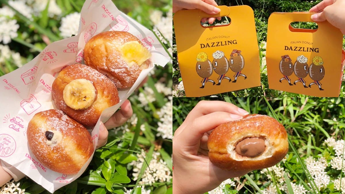 甜點控要跟!Dazzling首次推3款「爆餡甜甜圈」,蜜糖三胞胎超可愛