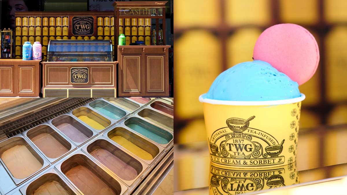 呷冰囉!精品級TWG Tea全球首家「冰淇淋體驗店」,5款獨家冰品等你吃