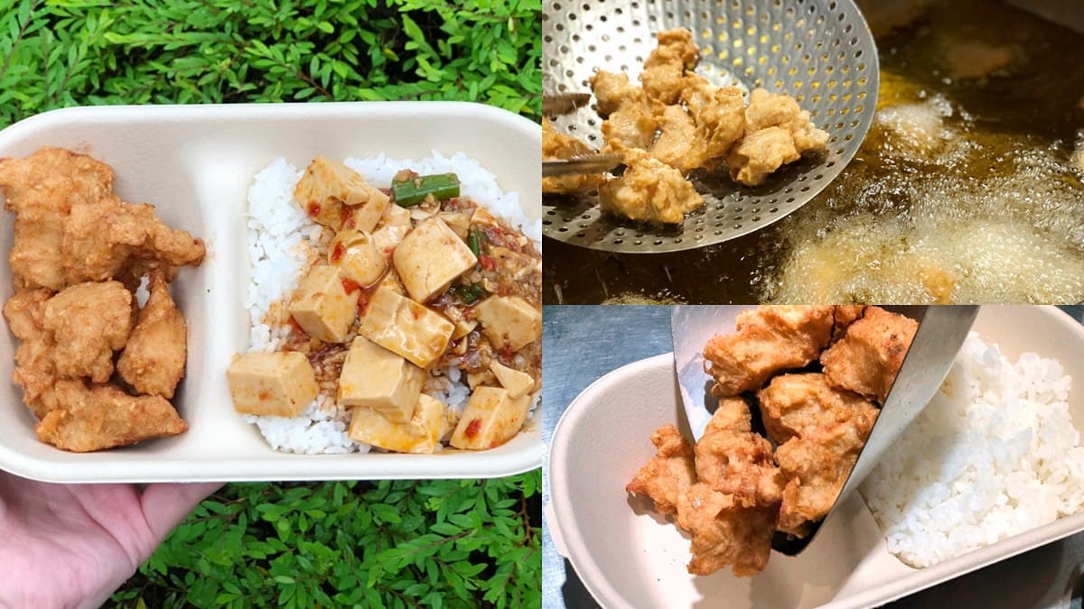 吃一波!繼光香香雞首次推盒飯,「炸雞+麻婆豆腐飯」超誘人
