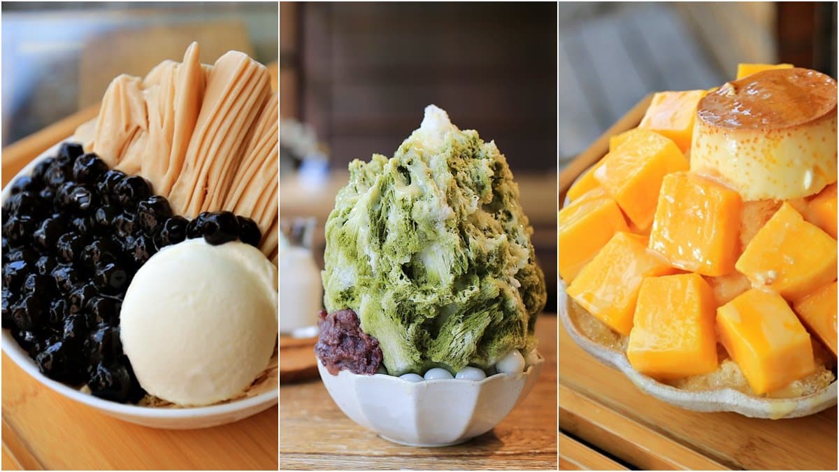 嘉義「網美級」冰品大集合:像山一樣抹茶冰、波霸奶茶雪花冰、芋泥球紅豆冰