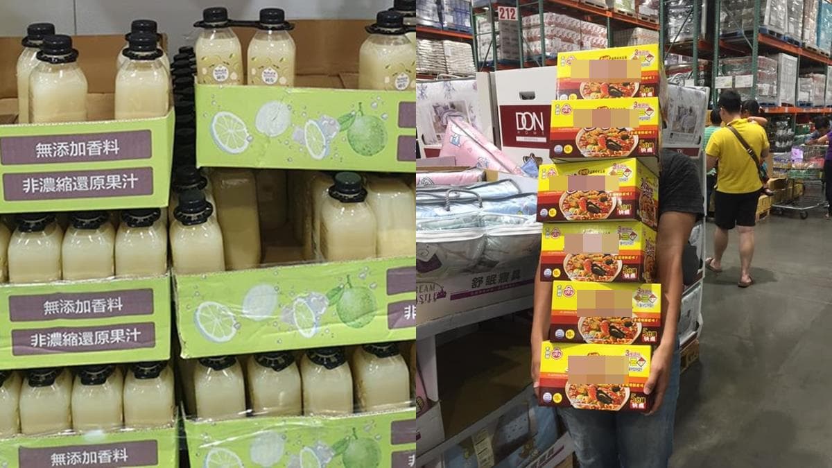 好市多2款新爆品!「千人狂讚果汁+瘋購6箱拉麵」網:搶了!