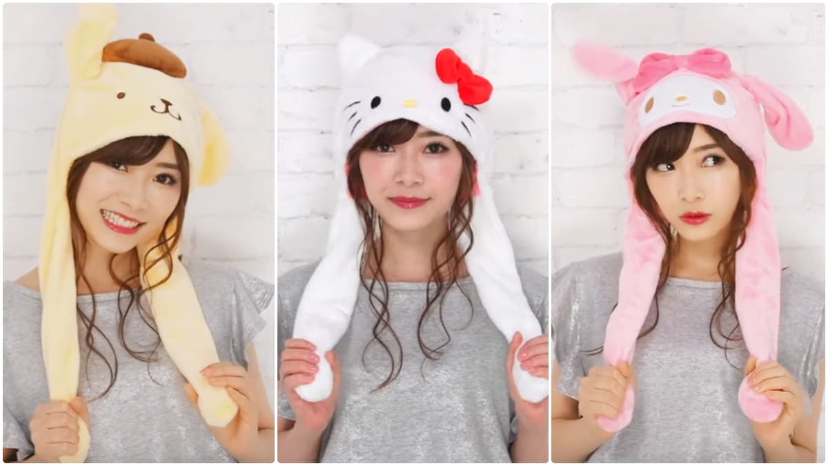 手癢想玩!6款新「耳朵帽」,Hello Kitty、美樂蒂、布丁狗「耳朵垂垂」等你按