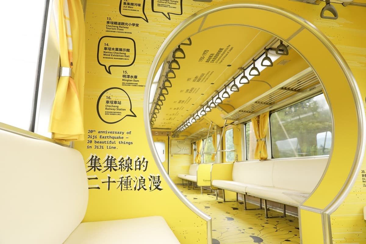 2019網美打卡新景點!「金蕉黃」集集彩繪列車可以搭了,每個場景都有故事 2019網美打卡新景點!「金蕉黃」集集彩繪列車可以搭了,每個場景都有故事