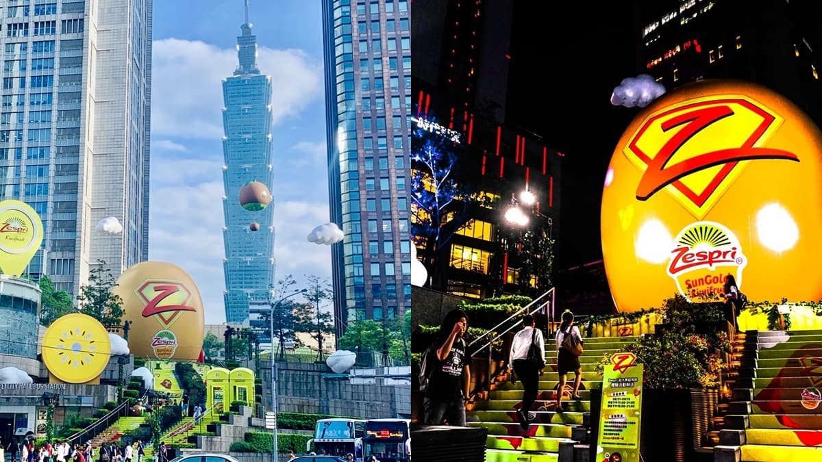 網美快衝!超大型水果樂園這裡拍,12公尺巨型水果、超美水果熱氣球