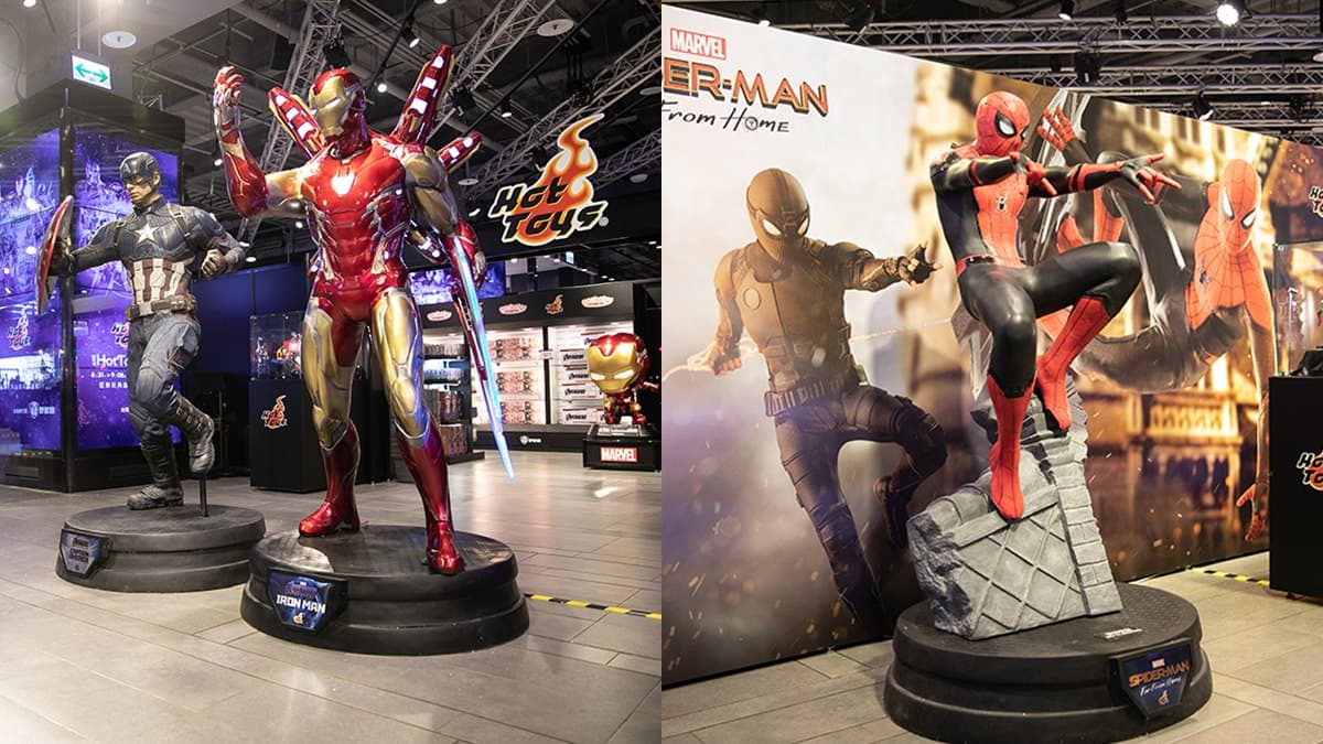 英雄迷衝!2019 Hot Toys展搶拍真人比例「鋼鐵人」「美國隊長」+百樣周邊