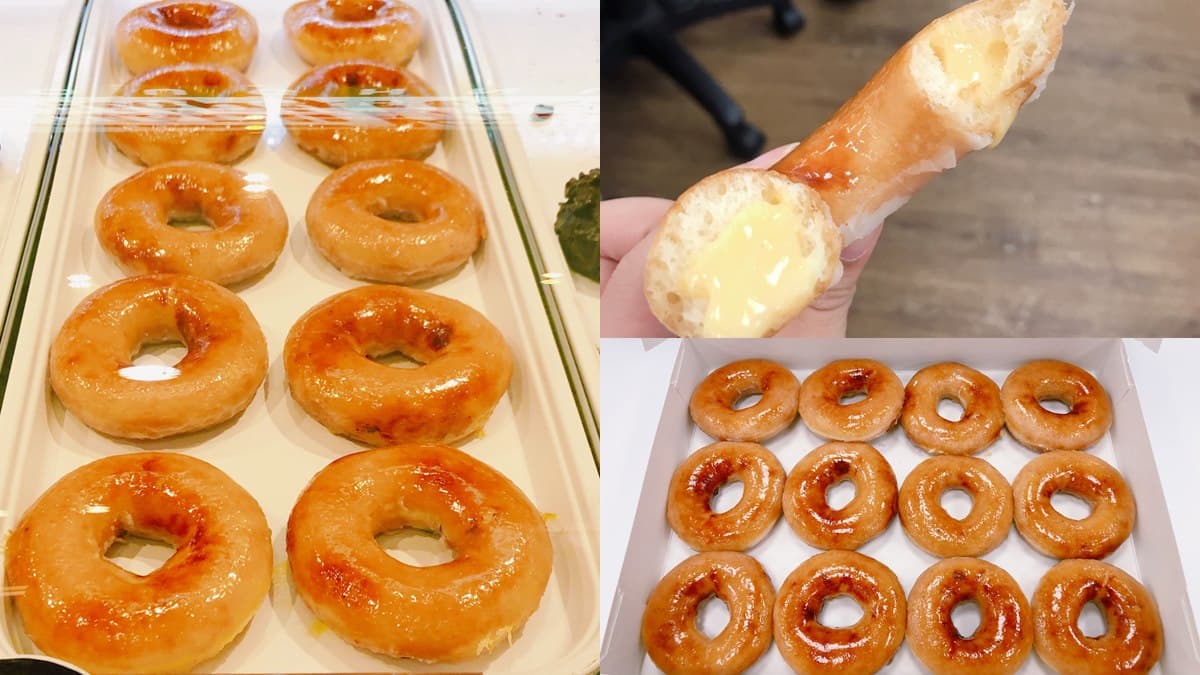 罪惡來襲!Krispy Kreme限定「流沙布蕾甜甜圈」,首日加送「買六送六」券