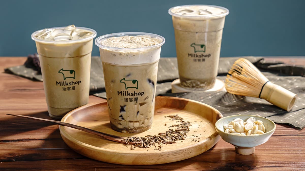 茶控想喝!迷客夏新「宇治焙茶鮮奶系列」,加入台味花生+仙草