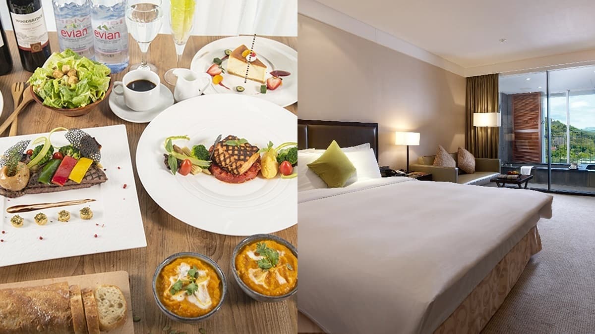 想泡湯快衝!這家飯店雙池泡湯加人不加價、中西套餐任選,通通一千多元就有