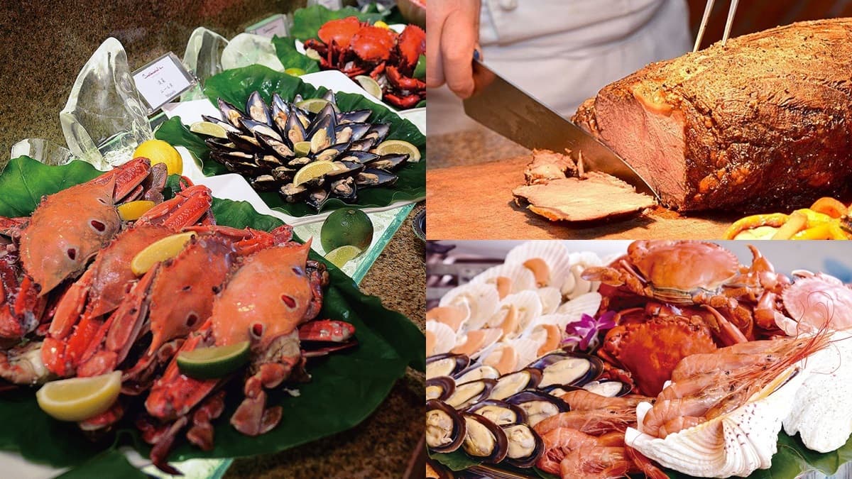 吃到飽控快搶!這家飯店「超狂550元」吃Buffet,現切牛排、螃蟹吃到飽都有