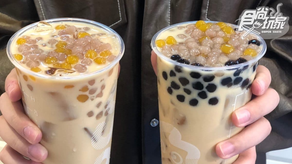 新飲品「嚼」起來!地瓜、檳榔心芋入料,「嚼對QQ」「蕎麥黑糖」冬季必喝