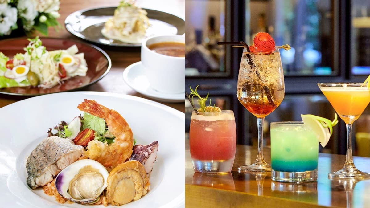 這家飯店好狂!海鮮大餐「第二套免費」只到11月底,加碼6款調酒喝到飽