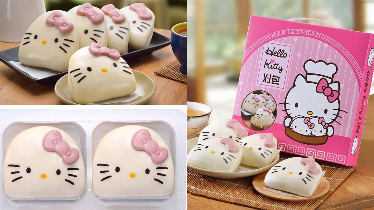 Hello Kitty變超台!「刈包」造型很欠吃,還有圓滾滾「奶皇包」萌翻天 Hello Kitty變超台!「刈包」造型很欠吃,還有圓滾滾「奶皇包」萌翻天