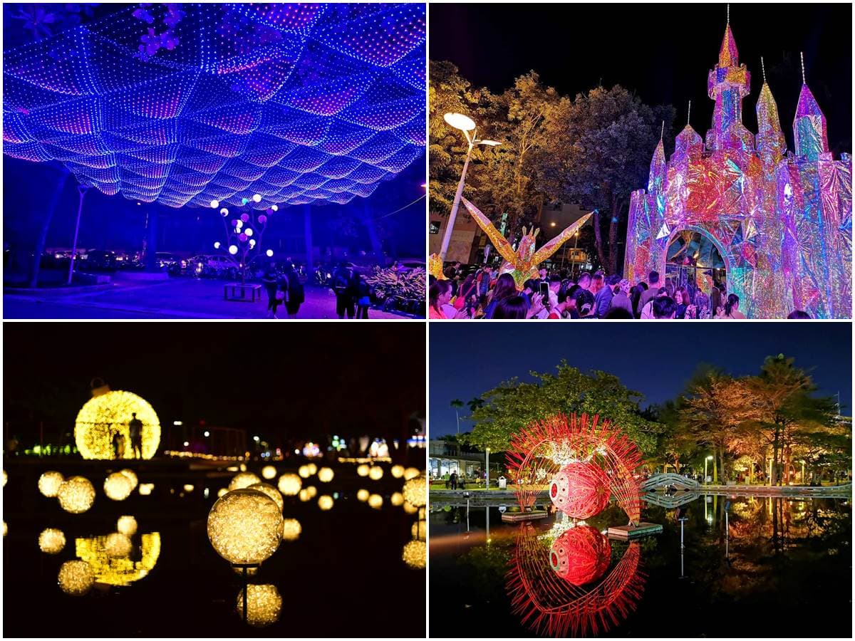 全台耶誕燈海拍美照囉!紫光隧道、黃金麋鹿好夢幻,台中TSUM TSUM最可愛 全台耶誕燈海拍美照囉!紫光隧道、黃金麋鹿好夢幻,台中TSUM TSUM最可愛