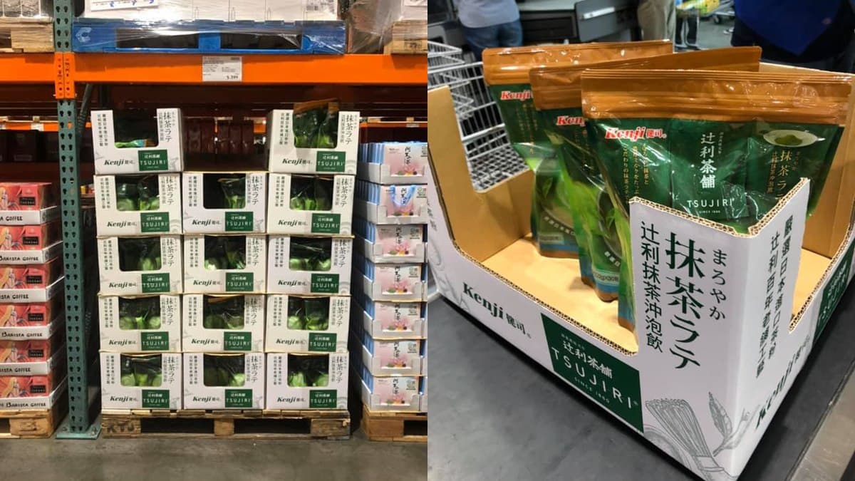 抹茶控快衝好市多!新品「辻利抹茶沖泡飲」上架,網瘋掉:「必囤貨」