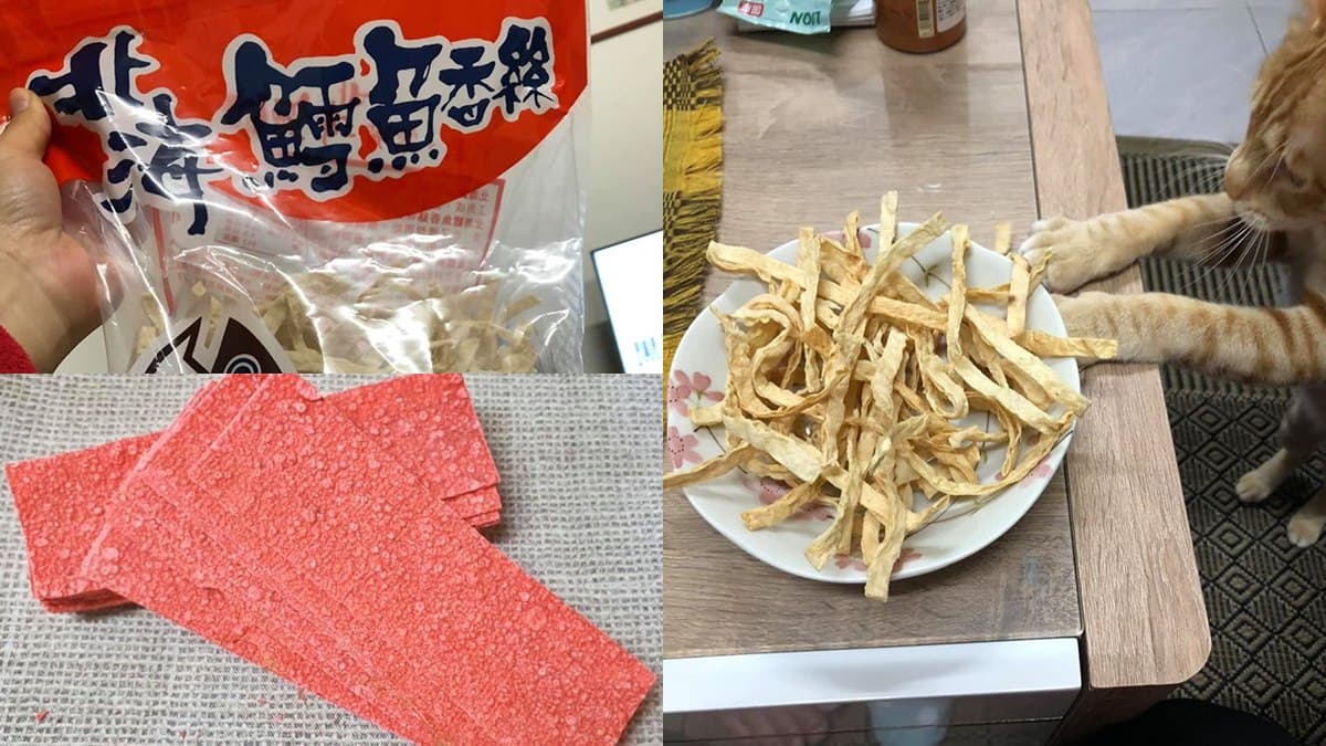 連貓皇都搶吃!網曝古早味「鱈魚香絲」丟氣炸鍋,釣出「鱈魚紅片」也超無敵