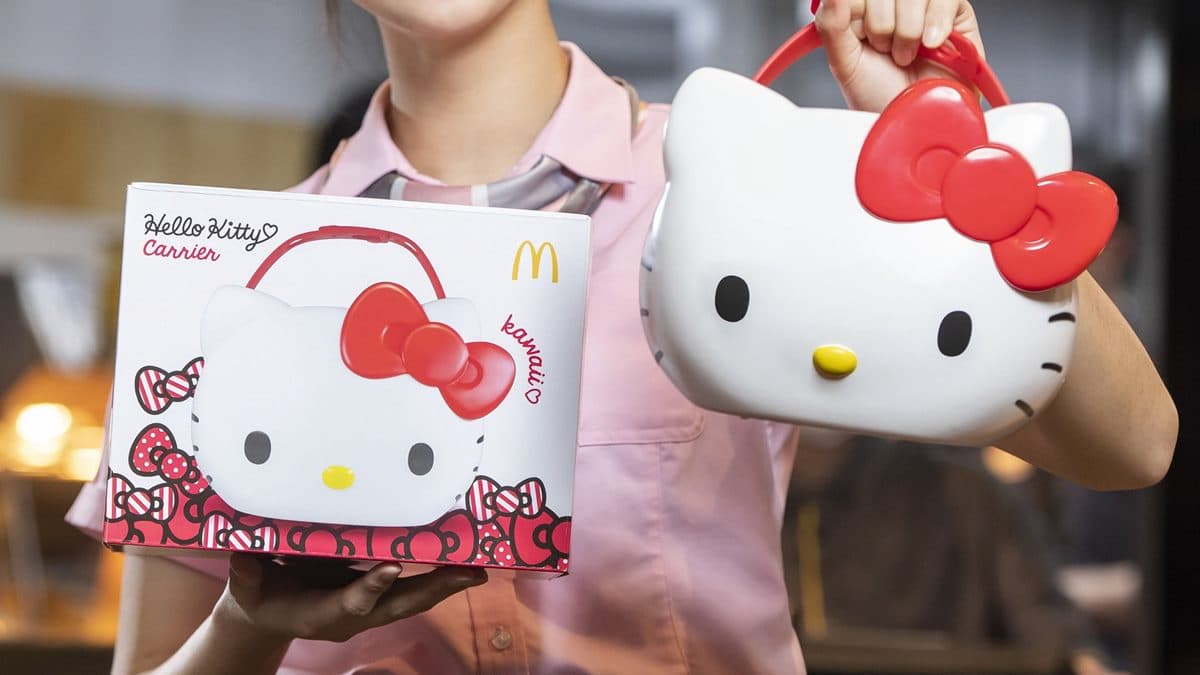 相揪搶起來!麥當勞推超萌「Hello Kitty置物籃」,這天鬧鐘要多設幾個