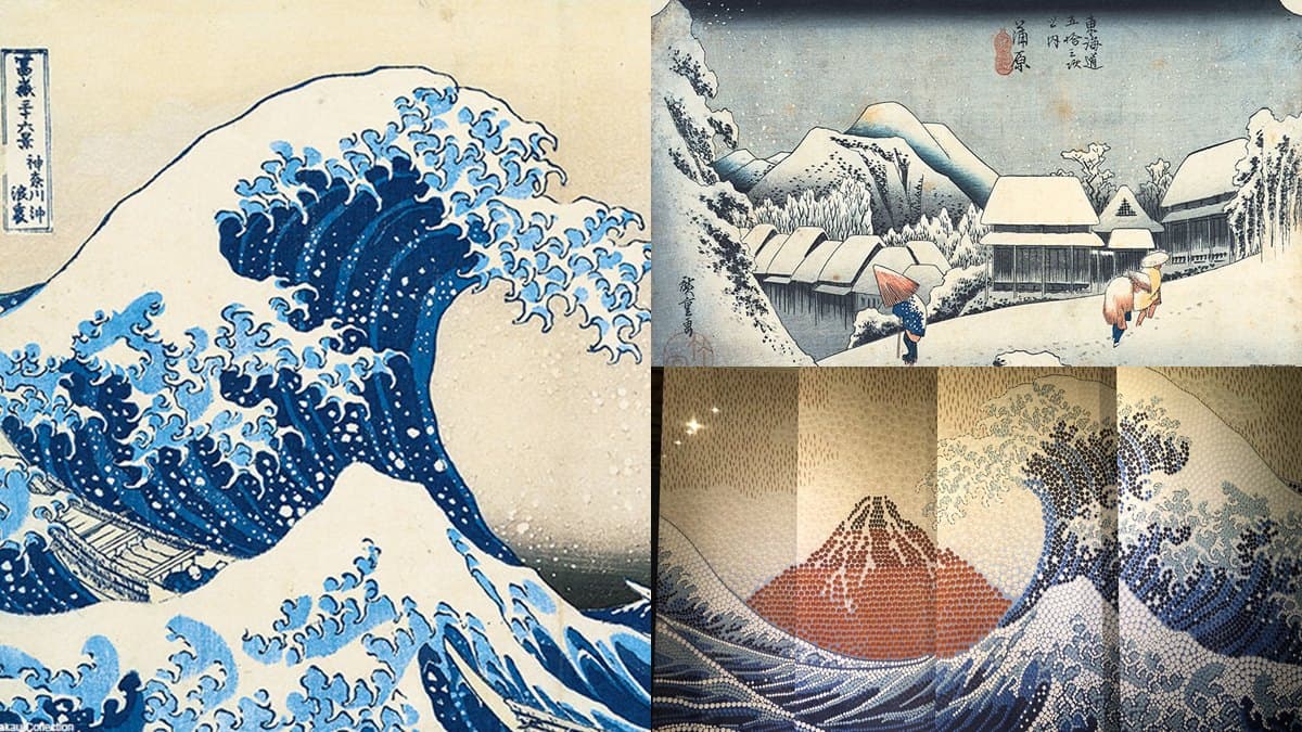 連北齋大師名畫都來惹!日本國寶「五大浮世繪師展」開幕,一次看146件真跡畫作