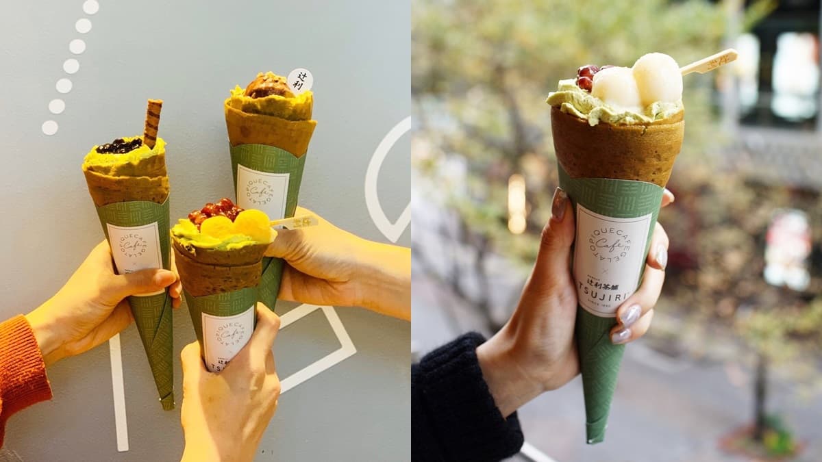 被抹茶包圍!人氣可麗餅X辻利茶舗,首推「白玉紅豆」「抹茶珍珠」口味 被抹茶包圍!人氣可麗餅X辻利茶舗,首推「白玉紅豆」「抹茶珍珠」口味