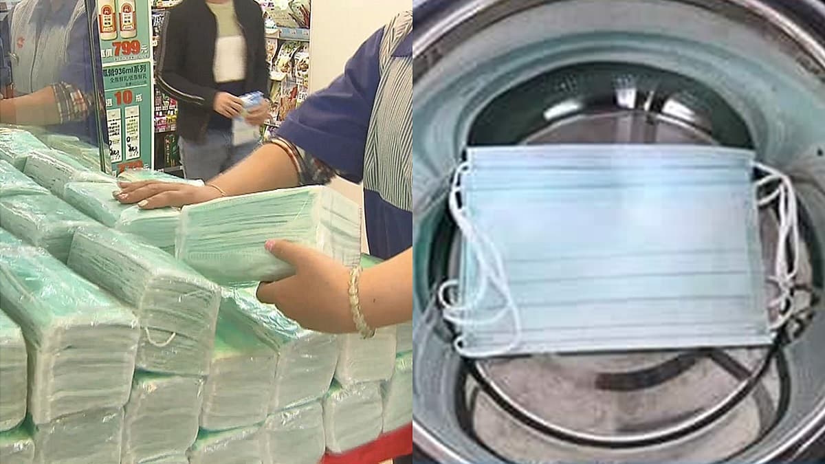 超強「口罩復活術」!放進家裡「這電器」4分鐘,完勝噴75%酒精