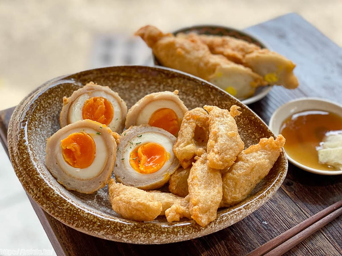 【新開店】想吃下午茶了!台南手工現做甜不辣,「岩漿系」金黃溏心蛋超誘人 【新開店】想吃下午茶了!台南手工現做甜不辣,「岩漿系」金黃溏心蛋超誘人