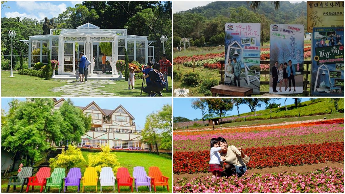 戲迷回味!桃園5個偶像劇美拍場景:彩虹花海、水晶教堂,還能餵草泥馬、穿宮廷服