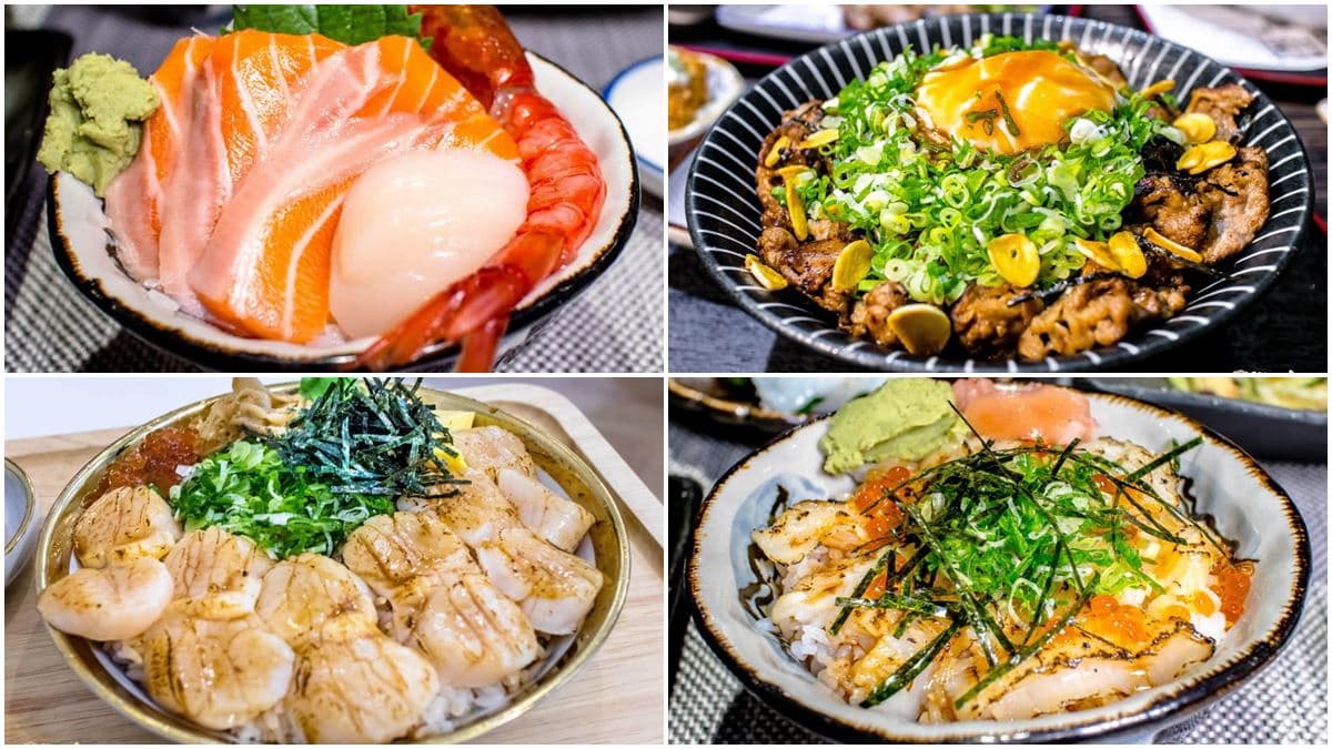 料比飯多!高雄7家澎派系丼飯:奶香鮭魚肚、北海道大干貝、水波蛋牛五花