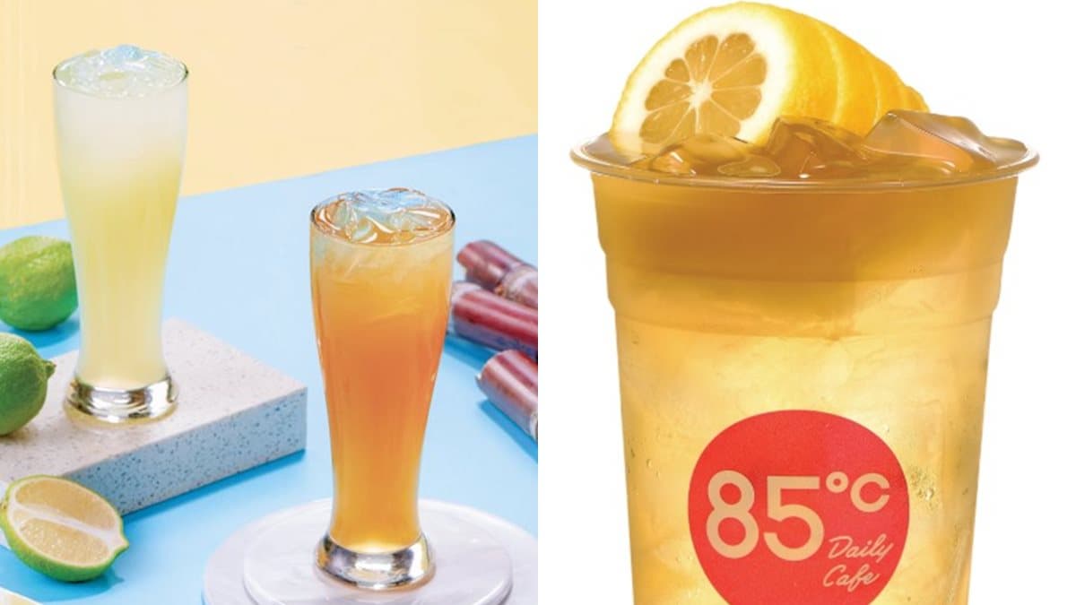第2杯半價!85度C超夯「一顆檸檬系列」回歸,加碼推出「蔗香檸檬」