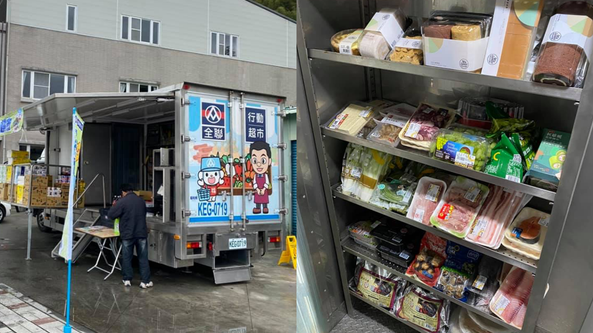 全聯「行動超市」悄悄上路!日常用品、零食、泡麵等都賣,網吶喊:好想去逛
