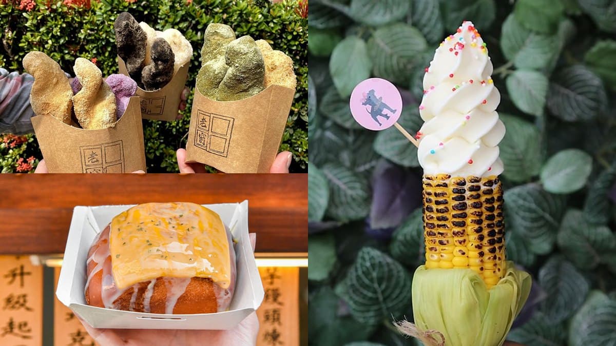【全台30手拿美食】邊走邊吃就是爽!中南部16家:超狂炸饅頭、烤玉米霜淇淋
