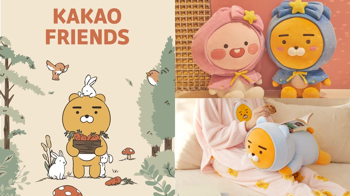 KA粉要嗨起來!韓國「KAKAO FRIENDS快閃店」,獨家買45公分星座萊恩娃娃