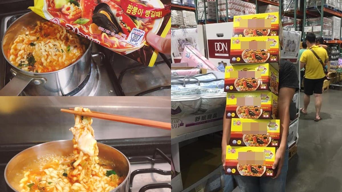 吃膩辛拉麵?!好市多超夯「韓式拉麵」曝吃法,網稱:已回購4箱