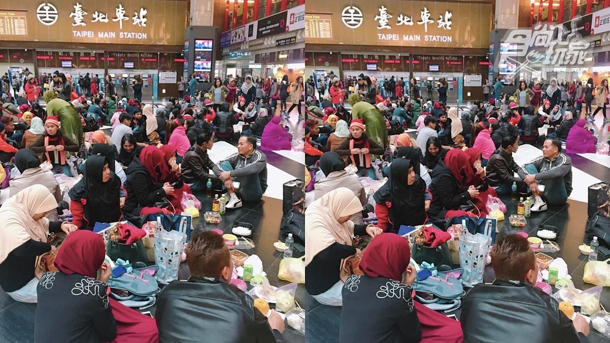 全台最大「室內野餐點」有望恢復了!台北車站「黑白格」疫情後可席地而坐?