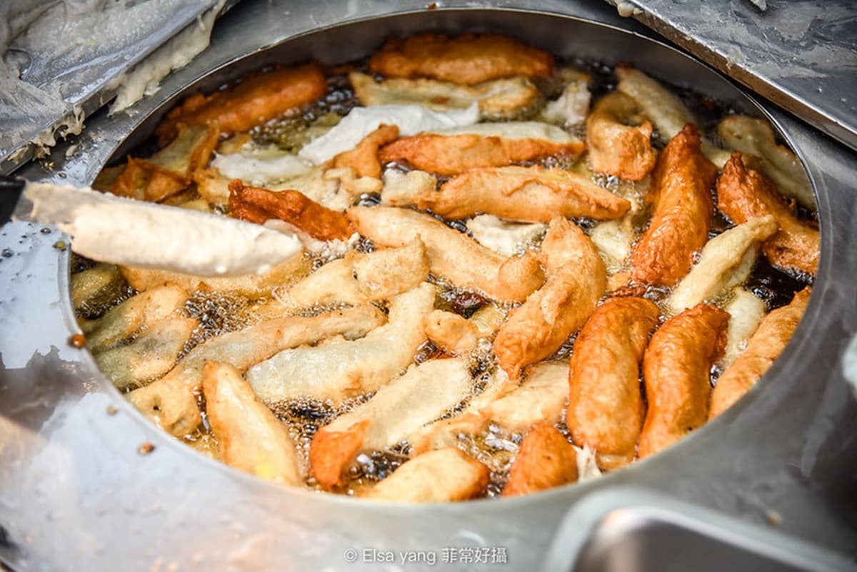 萬華廣州街夜市旗魚串