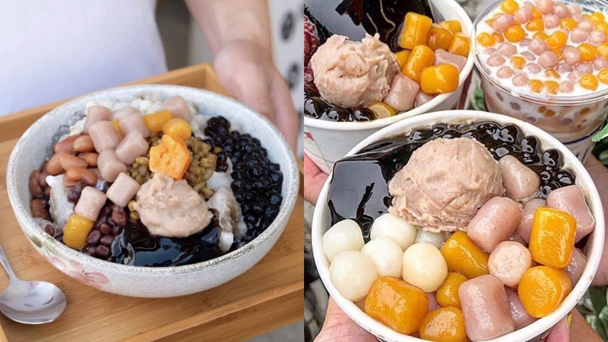 「香菜春捲冰淇淋」飲料喝嗎?清原芋圓新「香芋鮮奶波波」,香菜+芋泥超狂口味 「香菜春捲冰淇淋」飲料喝嗎?清原芋圓新「香芋鮮奶波波」,香菜+芋泥超狂口味