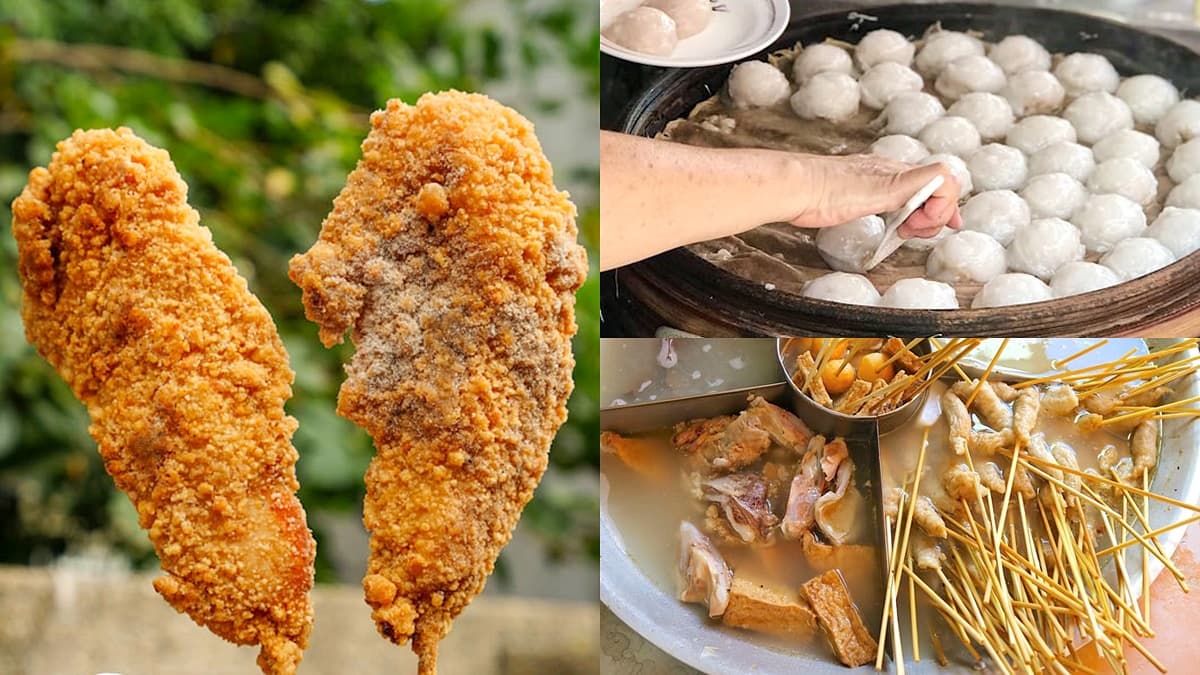 【全台10元美食】南部26家超狂「銅板價」小吃:噴汁雞肉串、滿碗關東煮、十元肉圓