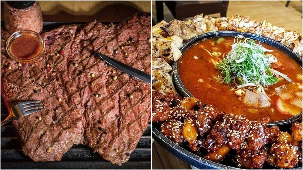 超大64盎司牛排、爆量韓式料理、花生醬牛肉漢堡免費試吃,不必對號碼馬上抽