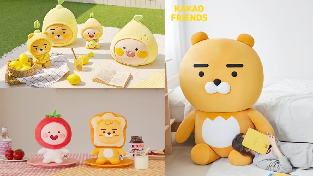 800樣爆萌商品逛起來!「KAKAO FRIENDS 華山期間限定店」6/11登場,156公分萊恩抱回家