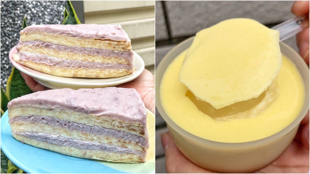 「厚厚3層綿密芋泥」太誘人!台南隱藏版人氣小店千層蛋糕,芋頭控快筆記