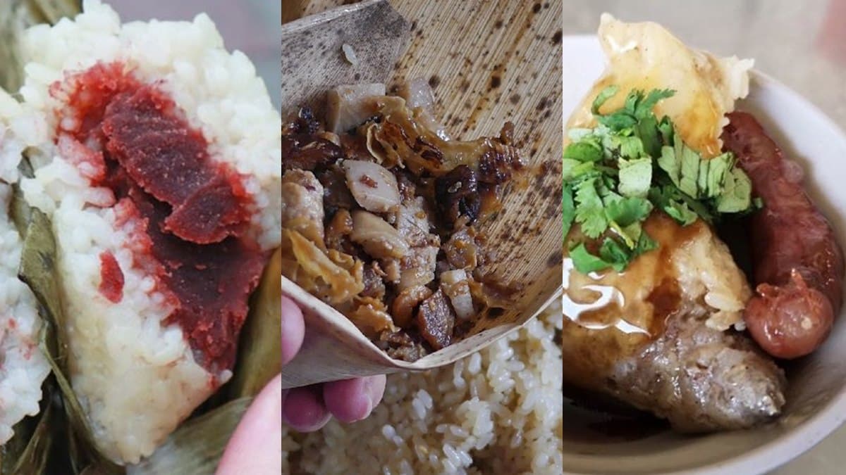「巷仔內必吃粽子」大集合!北中南31家:10元魷魚粽、野薑花粽、滿漢干貝粽