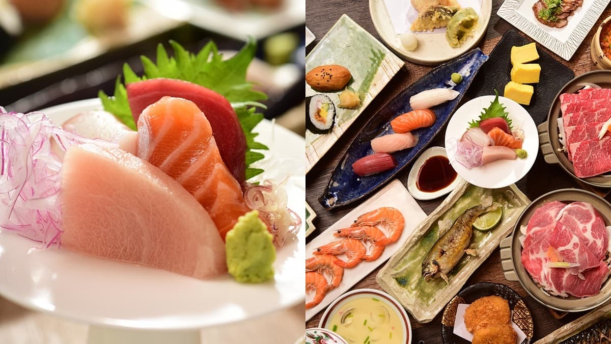 日本料理780元吃到飽!多達20道生魚片、握壽司、手打烏龍麵無限續點