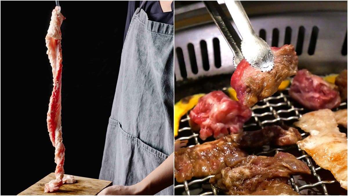 【新開店】雙人餐半價每人不到600元!高CP值韓式烤肉開幕,必點超長65公分豬五花