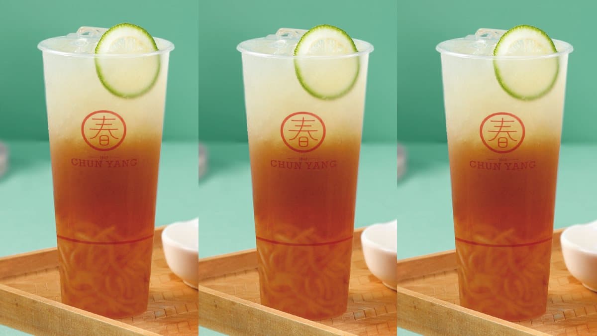 懷舊系飲料!春陽茶事新「冬瓜檸檬粉條」,QQ酸甜超消暑