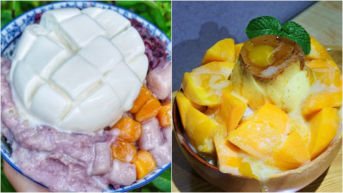 芋頭控要追!超大塊「豆腐花」芋泥冰超欠吃,台南這家剉冰店專賣手工杏仁豆腐