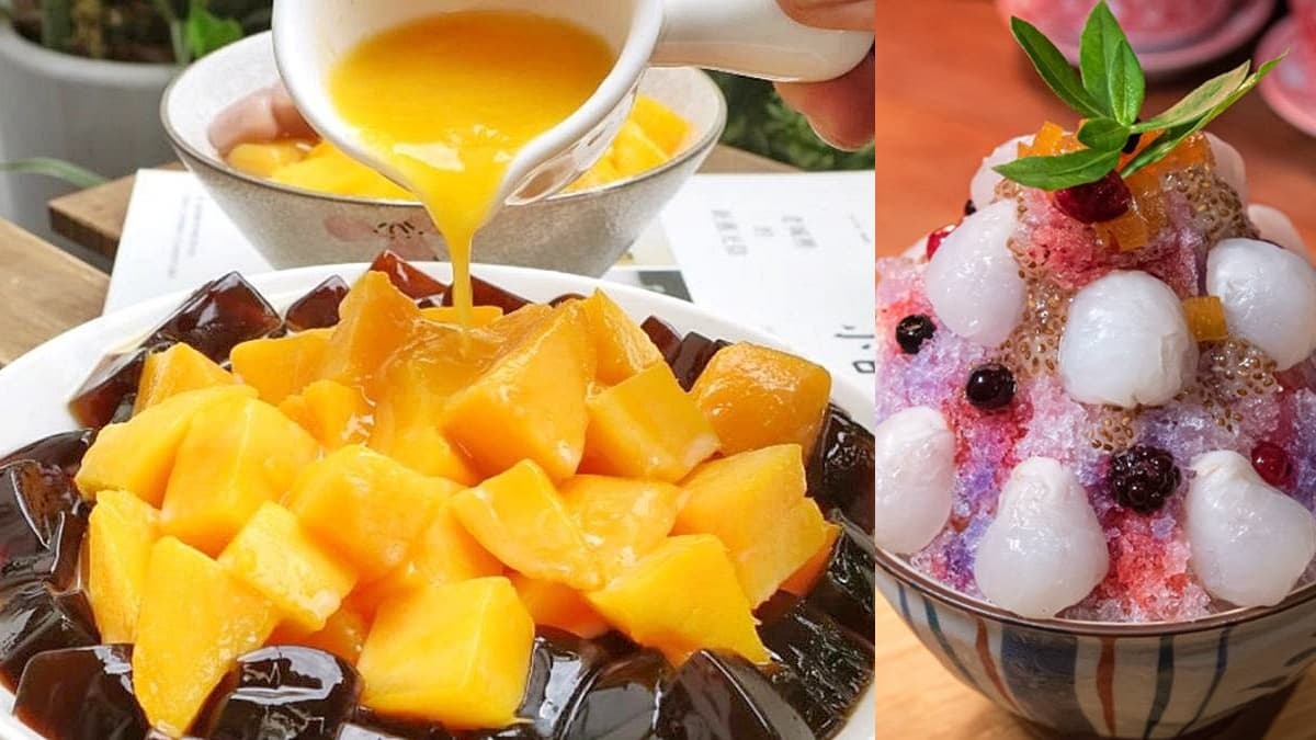台中、桃竹7家「夏日隱藏版」冰品!超特別「彩色荔枝冰」、芒果山崩冰、夢幻粉粿冰