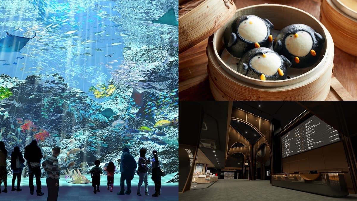 首間「海洋元素影城」搶先逛!200公分蜘蛛人、迪士尼小美人魚區必拍,還有芋泥企鵝包可吃