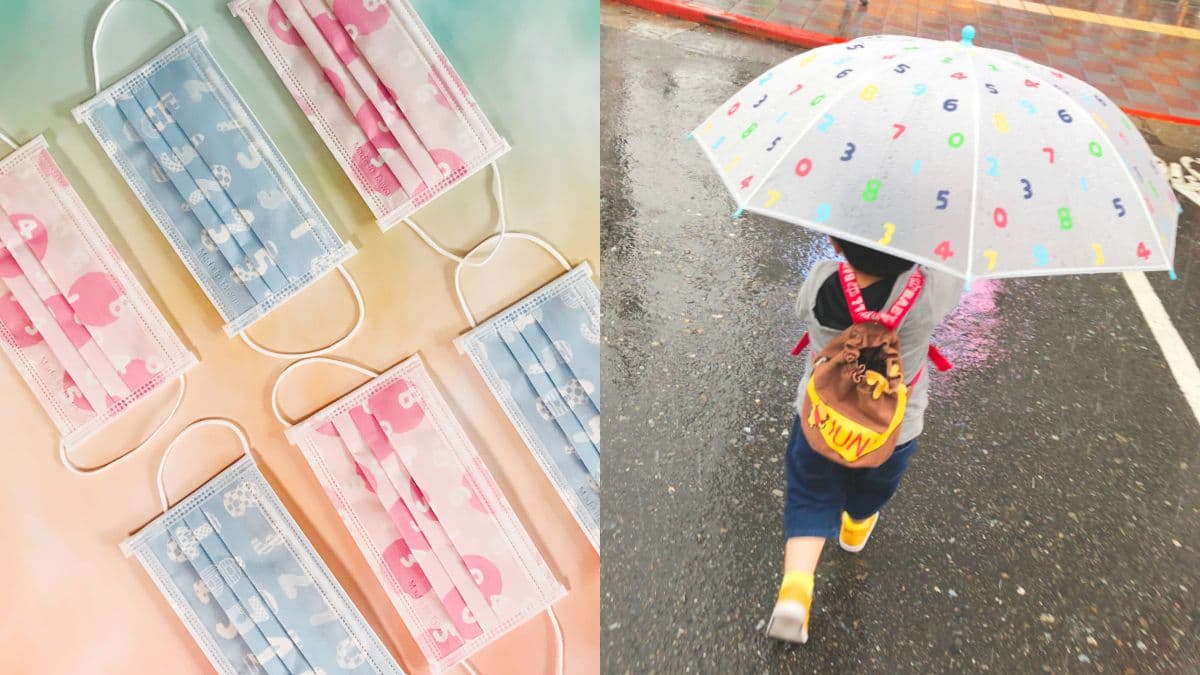 日雜控要收!小七第二波「京都SOU・SOU聯名」:印花口罩、雨傘、T恤讓你美美出門