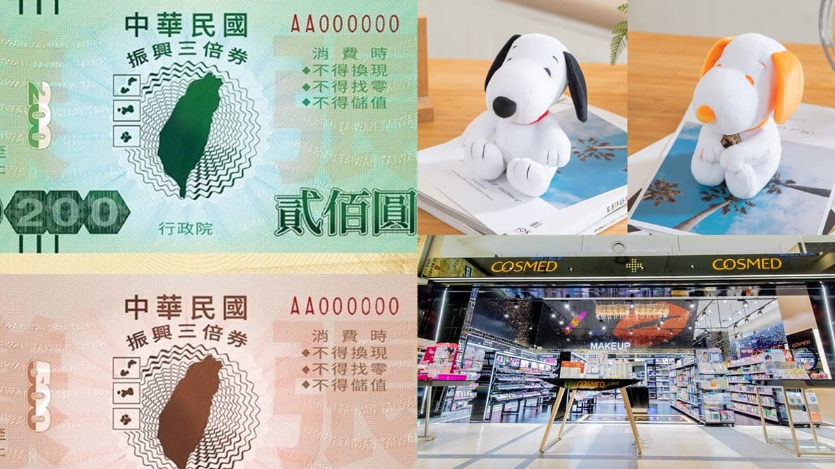 滿3000元再送450元!康是美推三倍券回饋,還有超萌27款「史努比」集點換